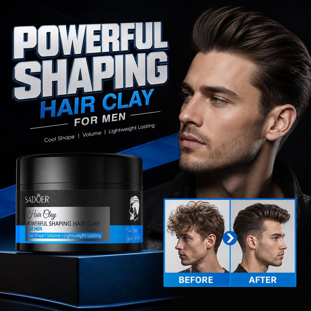 Matte Hair Styling Clay Strong - Men'S Grooming Cream 评论和价格
