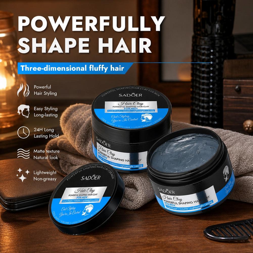 Matte Hair Styling Clay Strong - Men'S Grooming Cream 评论和价格