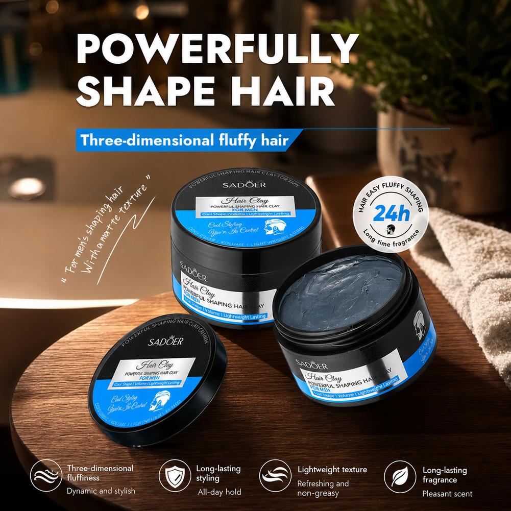Matte Hair Styling Clay Strong - Men'S Grooming Cream 评论和价格