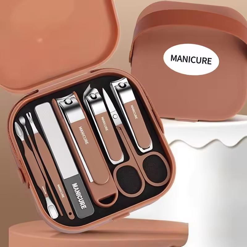 Nail Care Kit Anti-Splatter Ma - Mens Grooming Kit Case 评论和价格