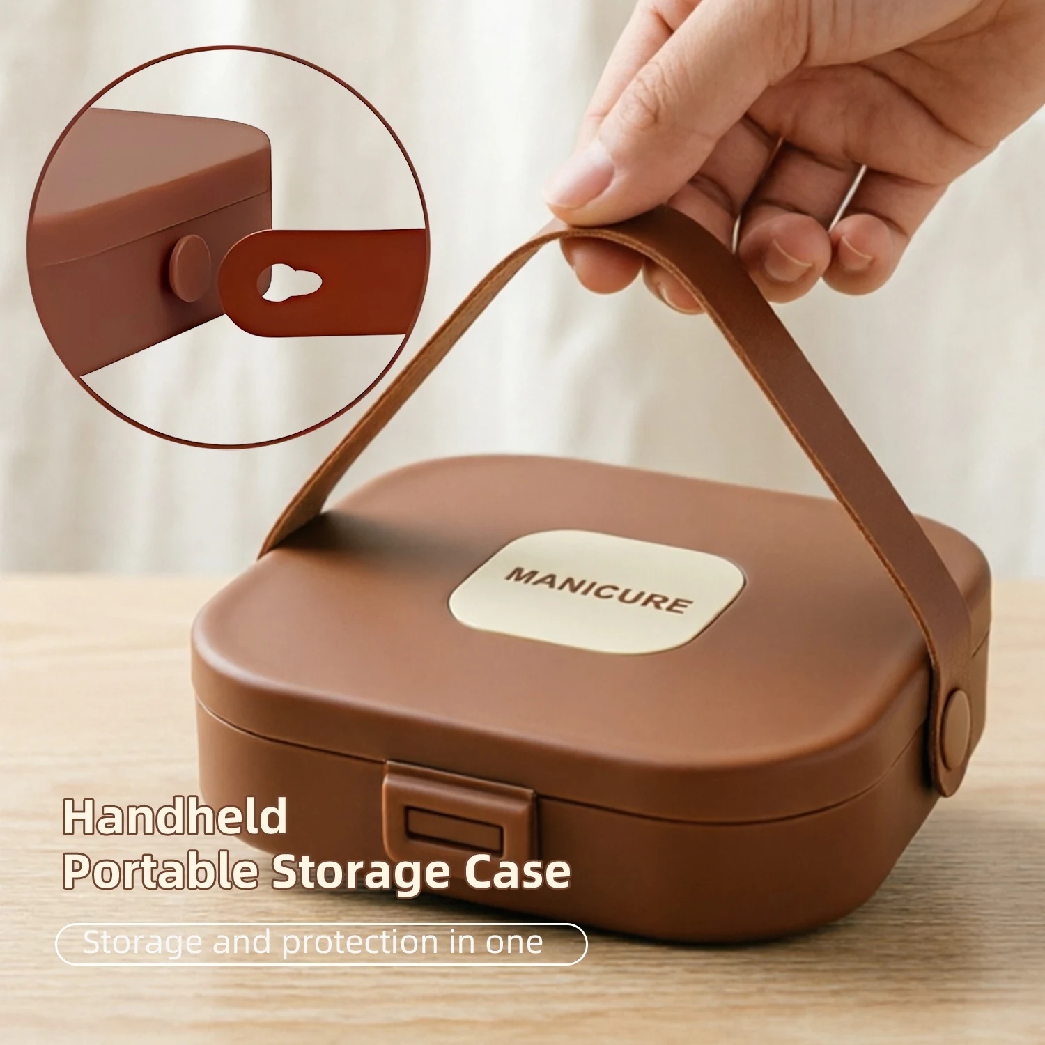 Nail Care Kit Anti-Splatter Ma - Mens Grooming Kit Case 评论和价格