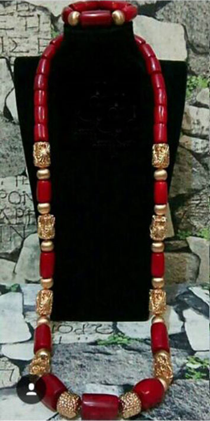 45 inches Long Men Real Coral  - Mens Grooming Dubai 评论和价格