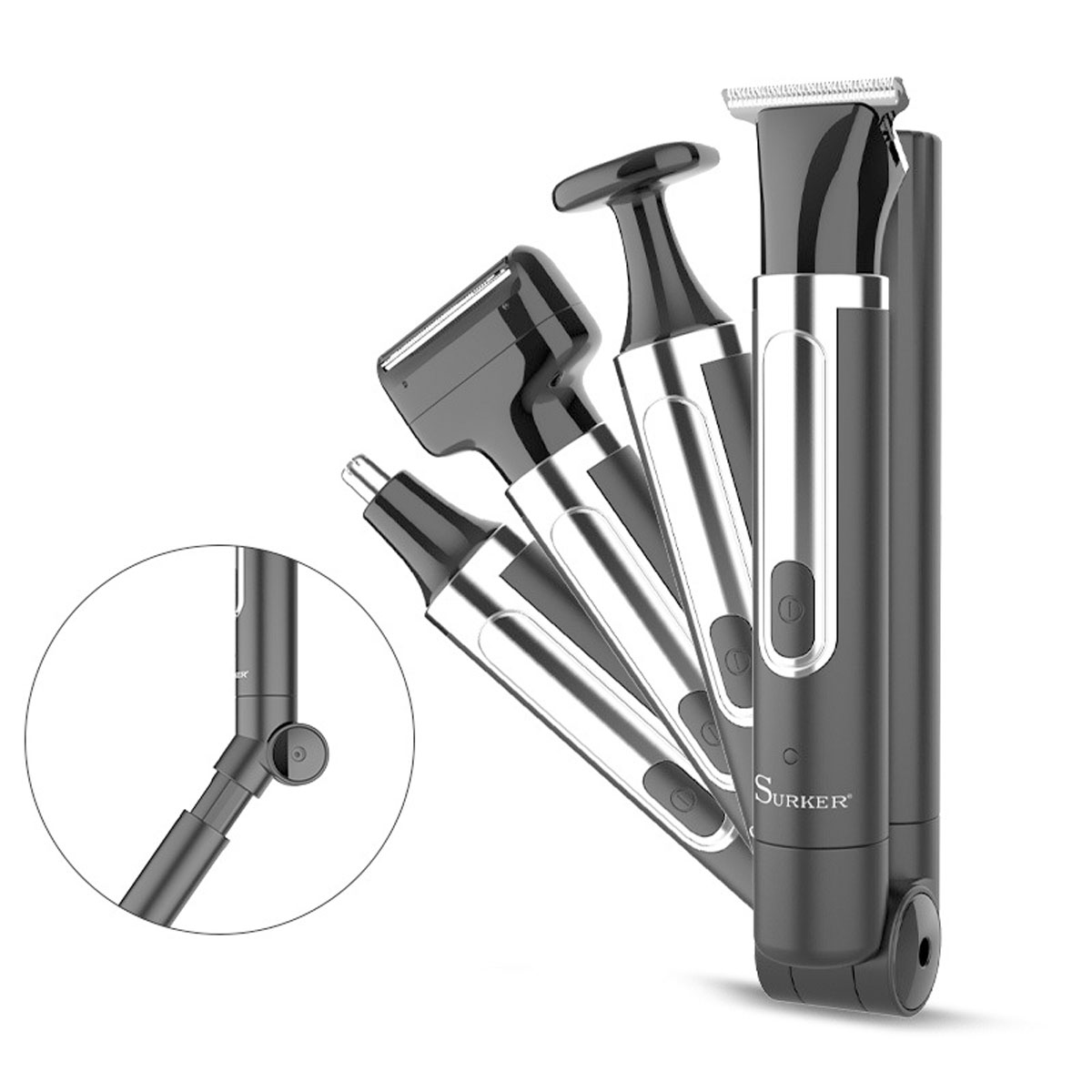 Surker 4-in-1 Shaver for Men G - Men Grooming Full Body 评论和价格