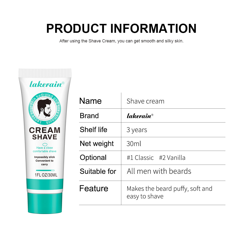 lakerain Shave Cream Shave Gel - Men'S Grooming Cream 评论和价格