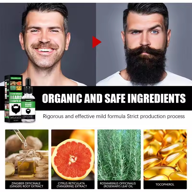 Fast Natural Mature Men Beard  - Ingrown Hair Serum 评论和价格